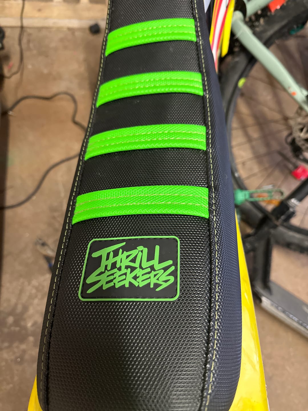 Customer photo review of Custom Seat Cover: Razor MX650
