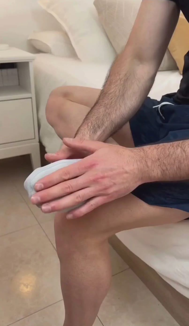 Customer photo review of Invisible No-Show Socks
