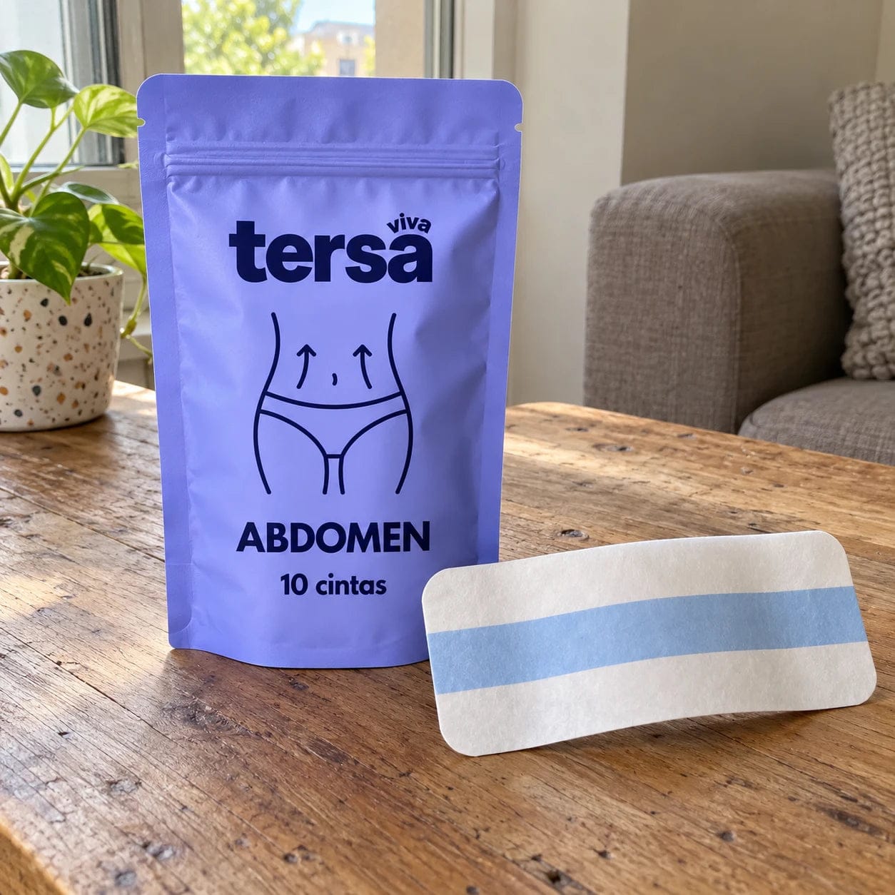 Customer photo review of Tersaviva · Cintas lifting para el abdomen (10 cintas)