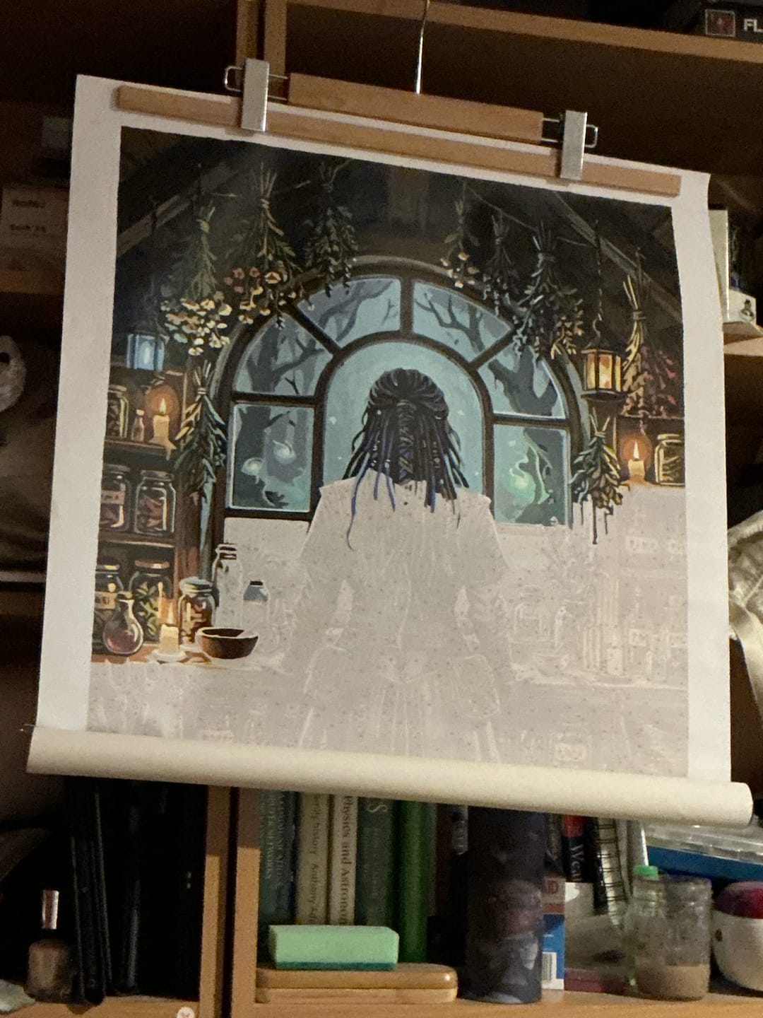 Customer photo review of Design Your Own Paint by Number with AI