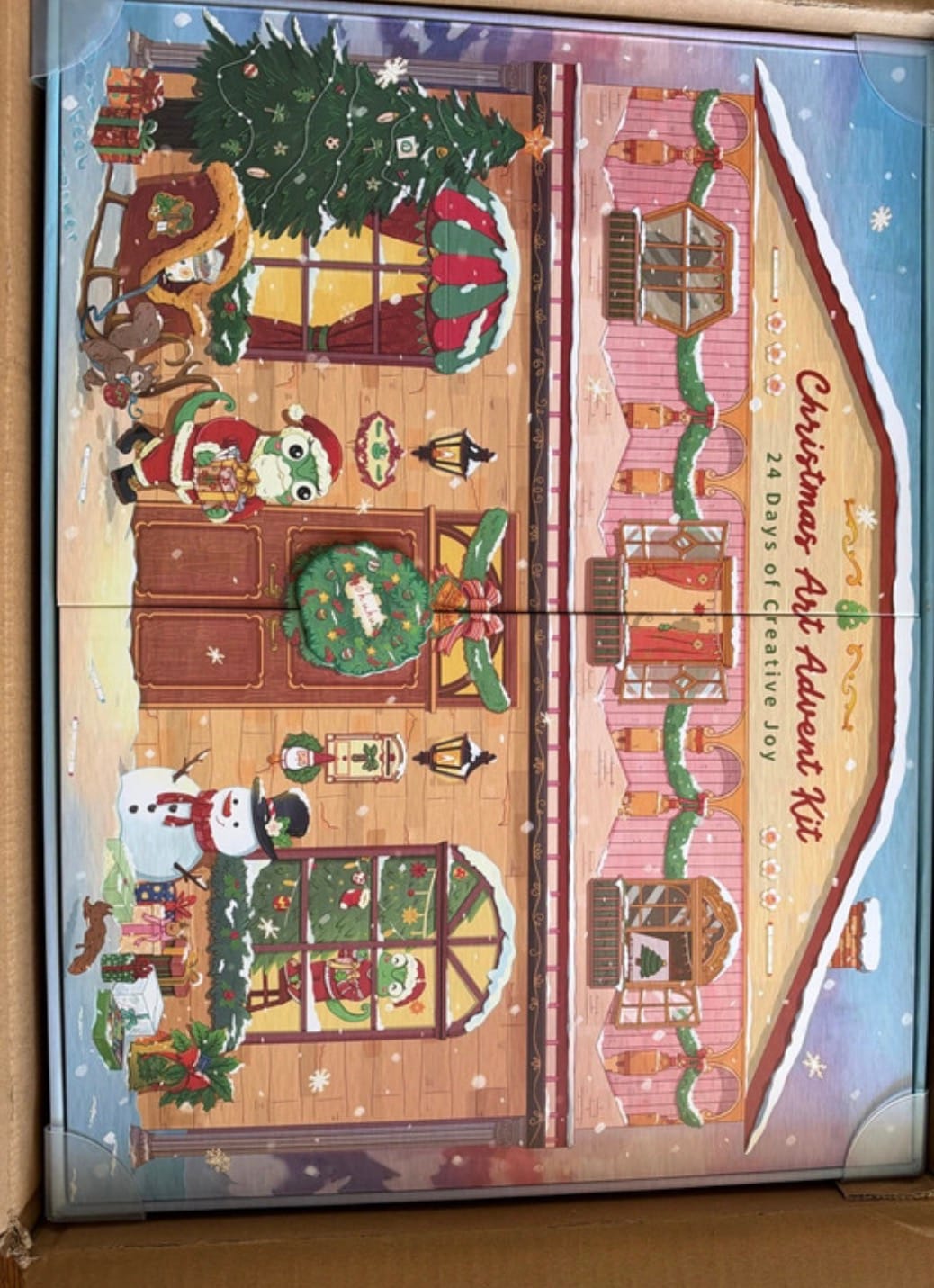 Customer photo review of Ohuhu Christmas Advent Calendar 2026, 24 Days Countdown Gift Kit