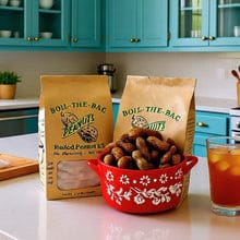 Customer photo review of Boil-The-Bag Boiled Peanuts (2 Bags)