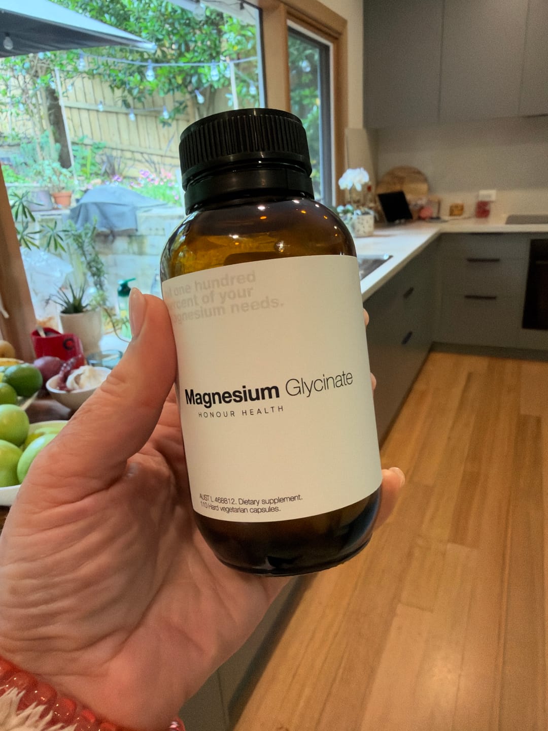 Customer photo review of Magnesium Glycinate (Pure & Unbuffered) - 110 Capsules