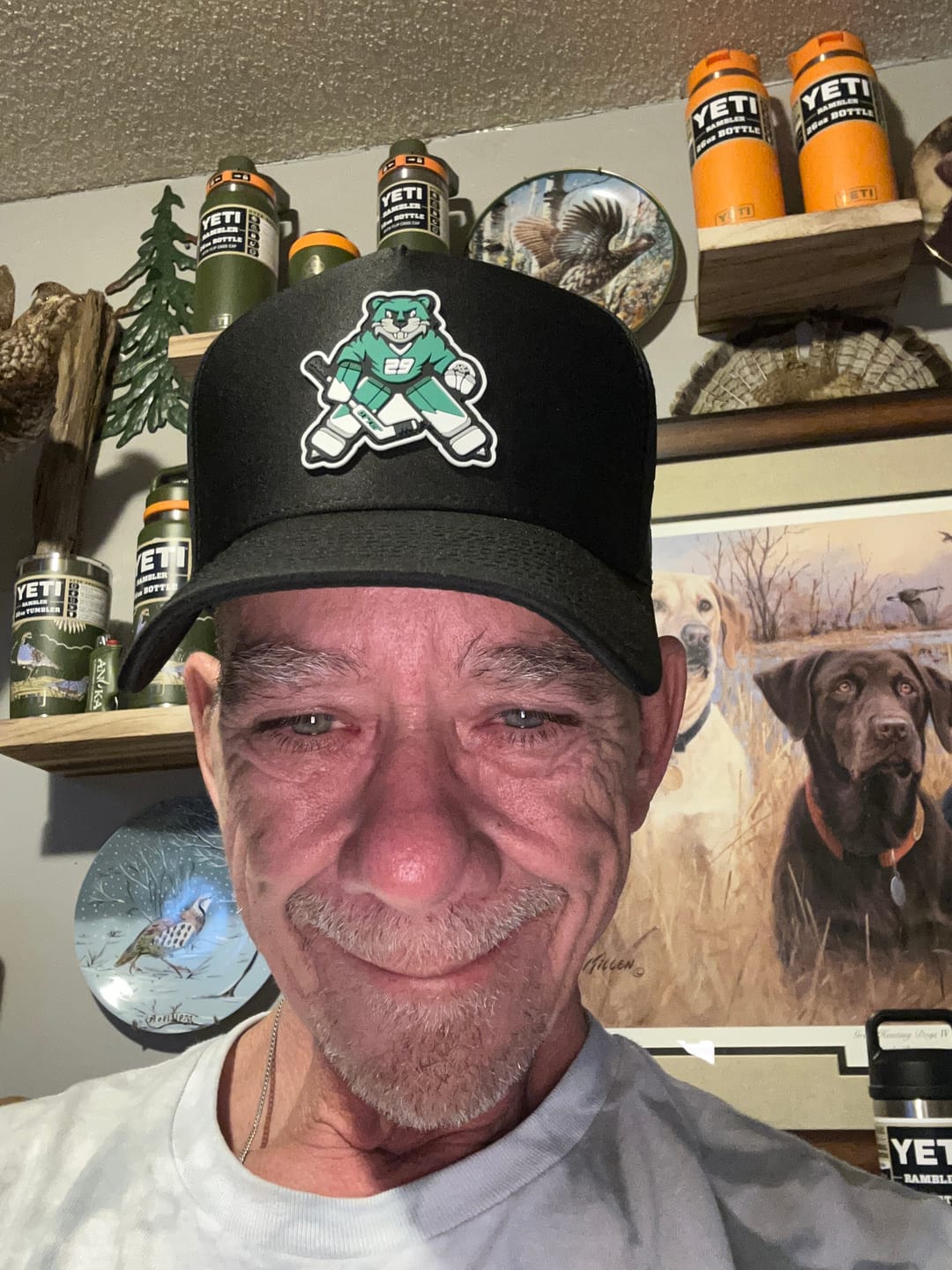 Customer photo review of Ice Otter 2.0 - Jake Oettinger Limited-Edition Hat