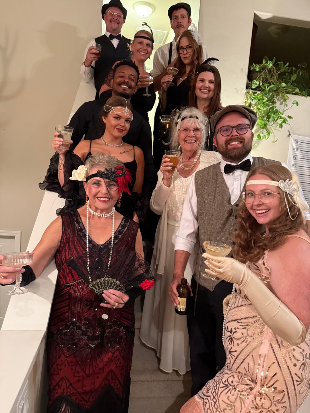 Customer photo review of 1920s Murder Mystery Game Kit