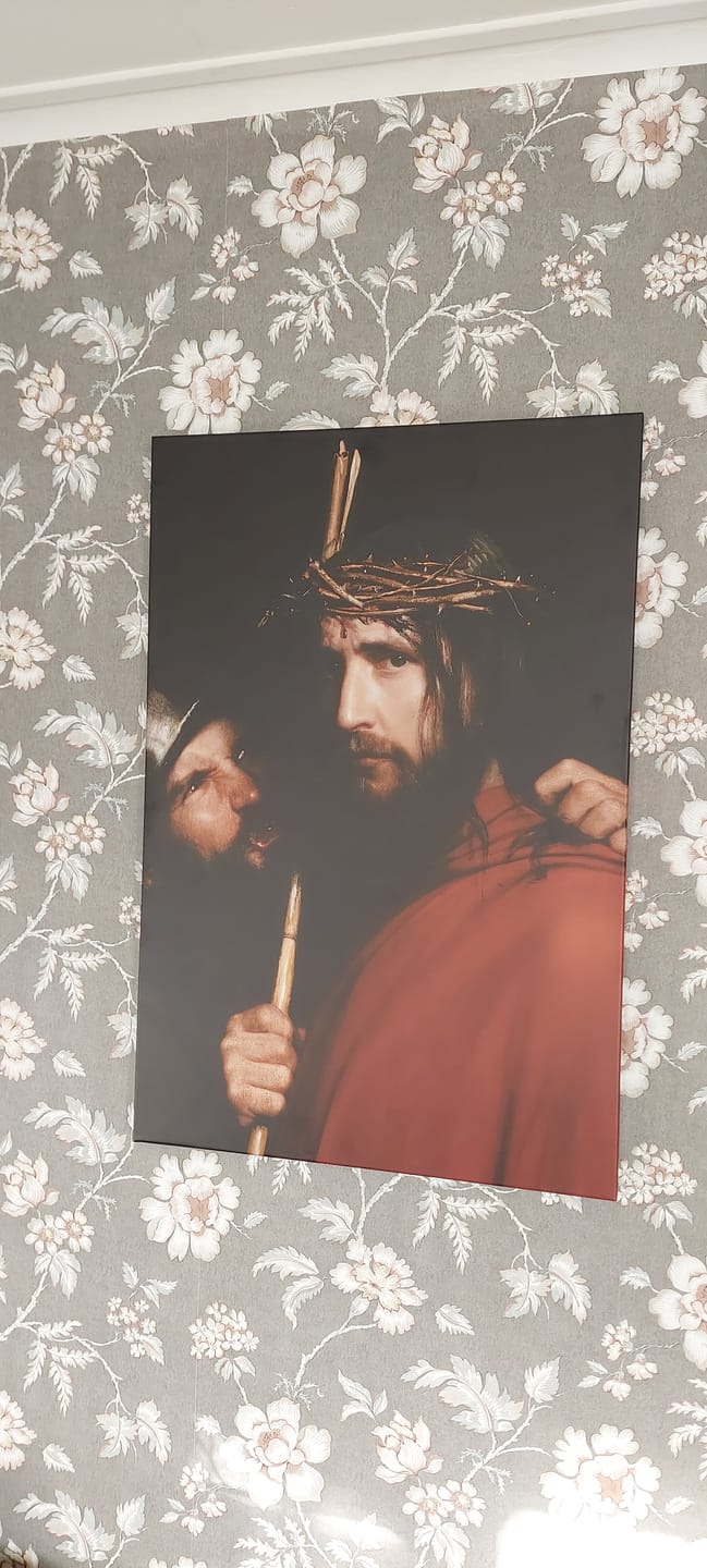 Customer photo review of Mocking of Christ | Carl Bloch | 1880