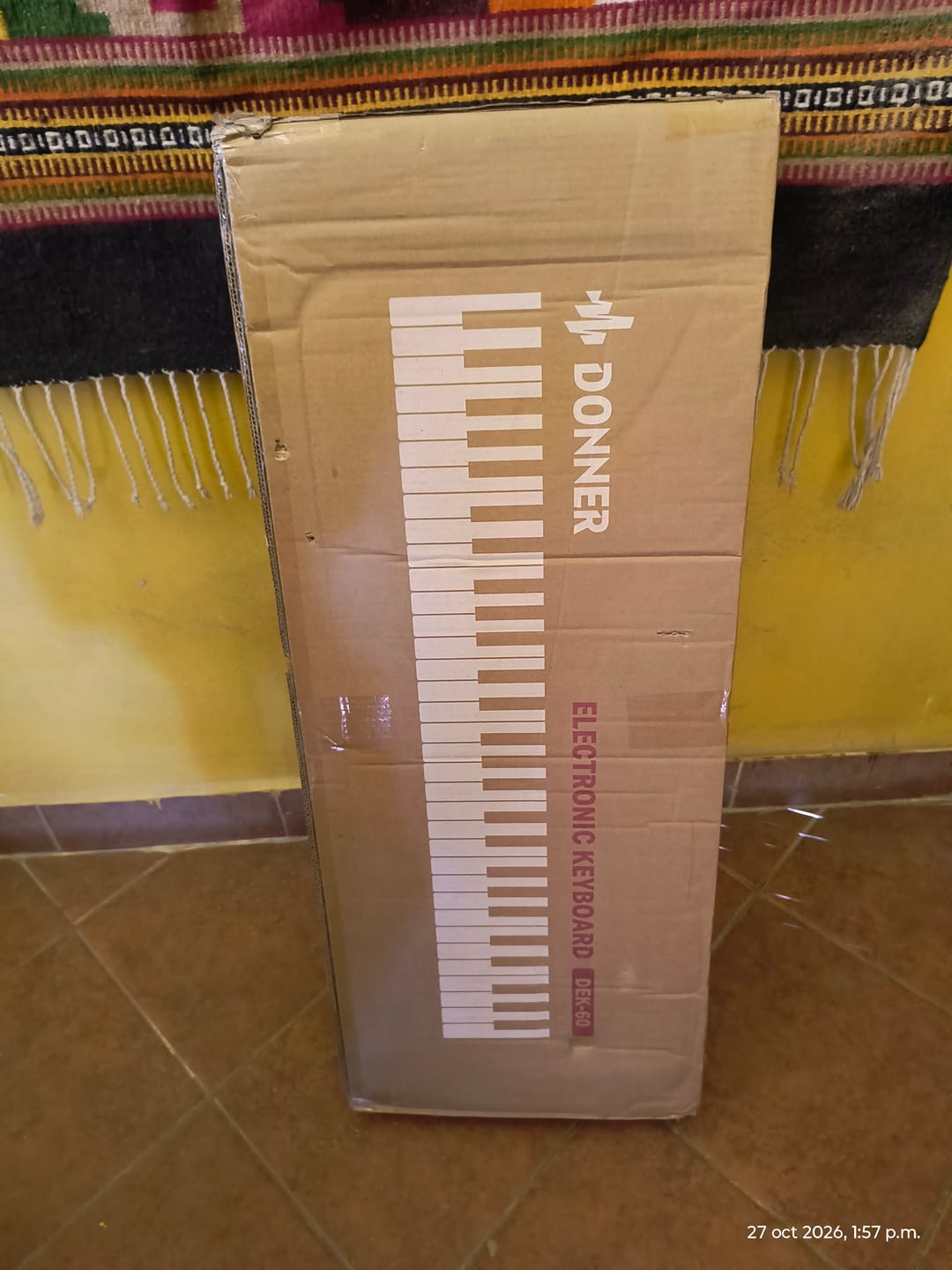 Customer photo review of Donner DEK-60 Teclado electrónico de 61 teclas