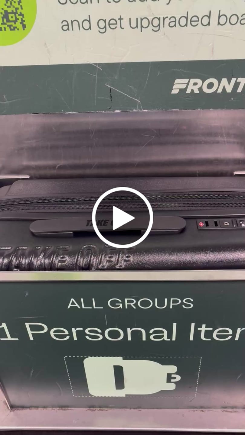 Customer video review of Personal Item Suitcase 4.0 EXP - 18 Inch Expandable