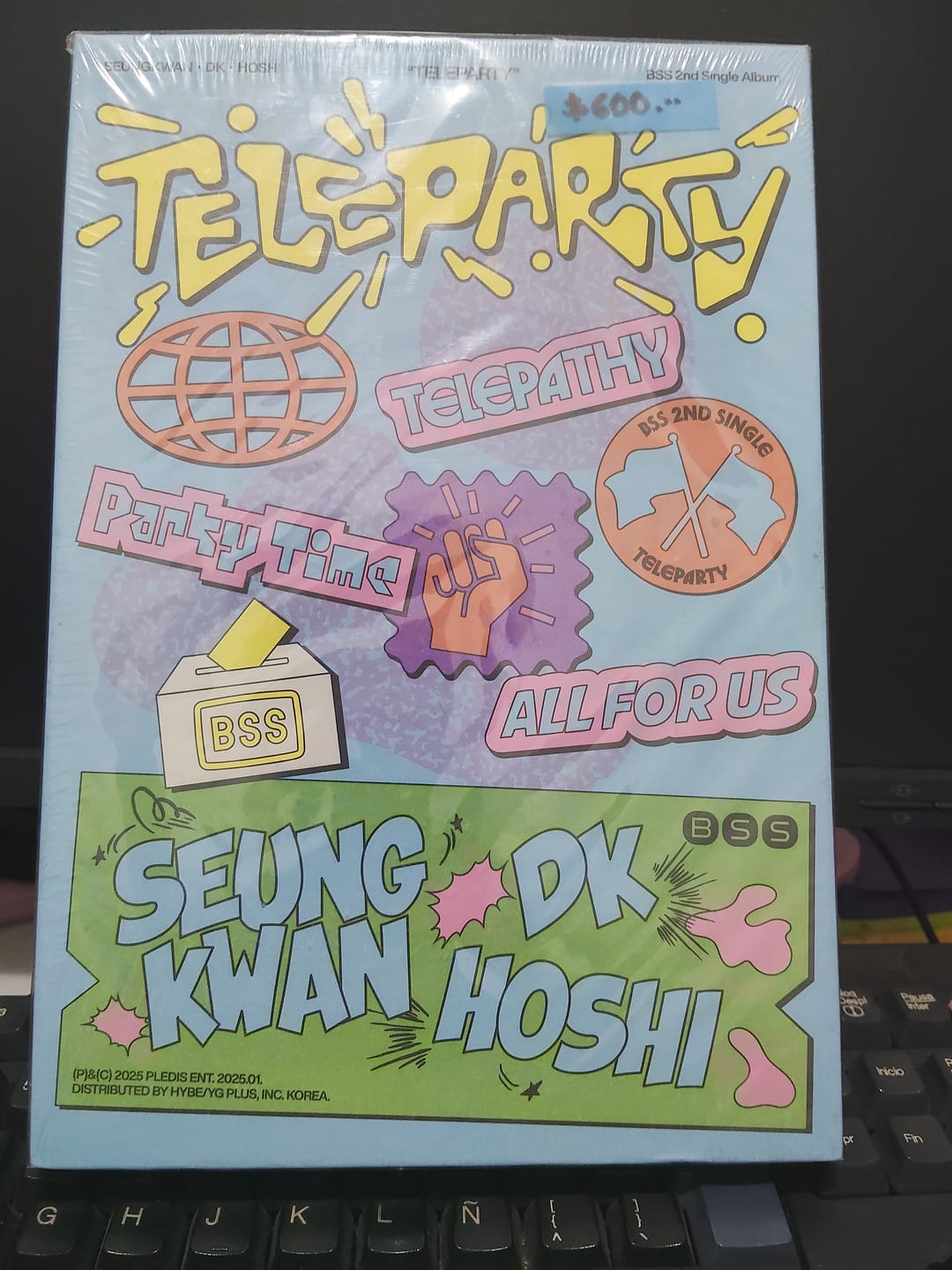 Customer photo review of SEVENTEEN BSS - TELEPARTY 2ND SINGLE ALBUM WEVERSE GIFT STANDARD RANDOM