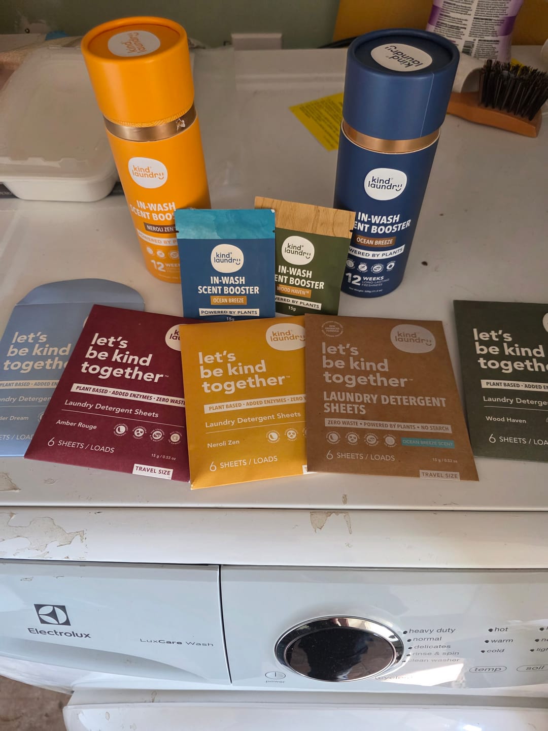 Customer photo review of In-Wash Scent Boosters - Neroli Zen (21 Loads)