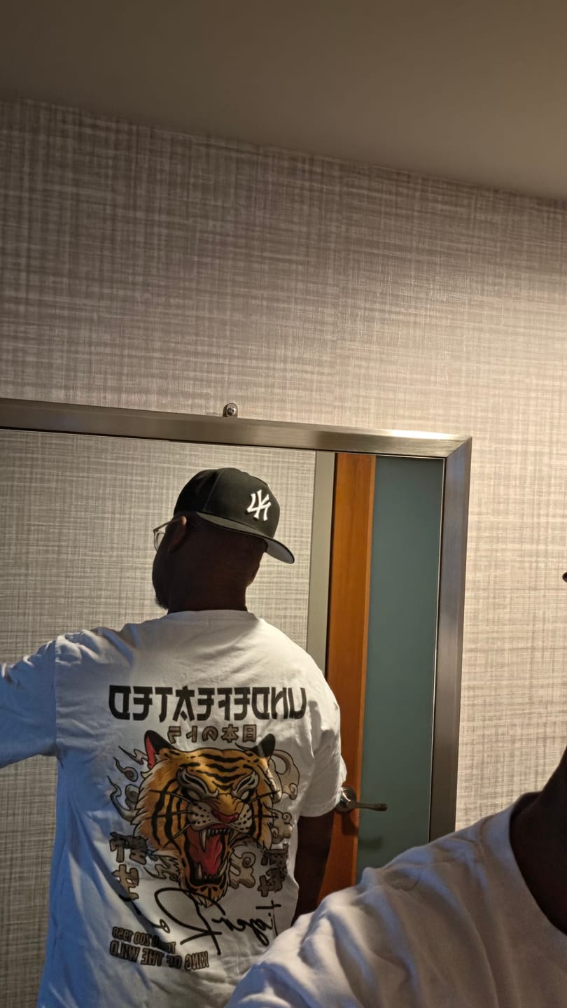 Customer photo review of Undefeated T-Shirt