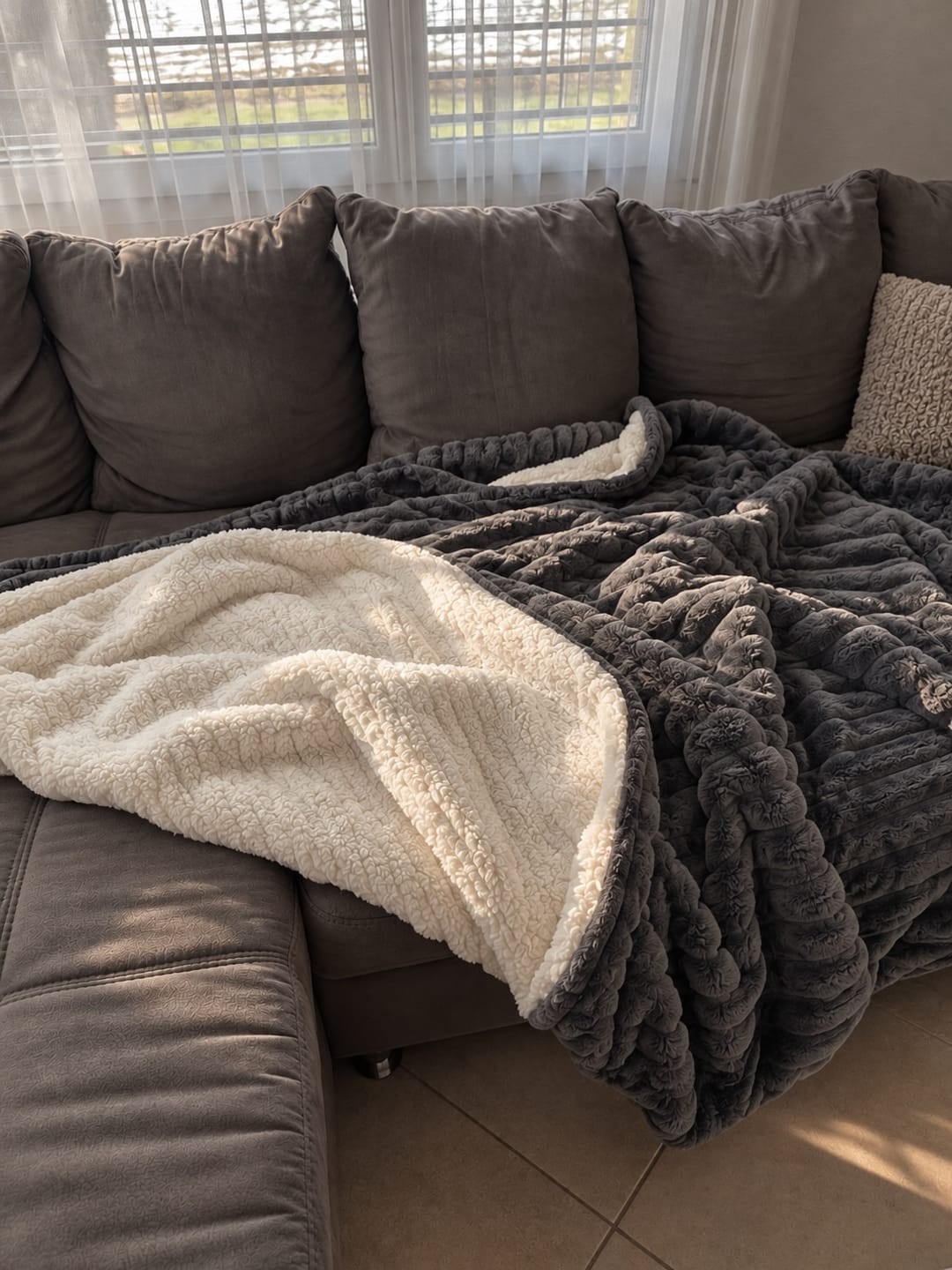 Customer photo review of Wohlfühldecke - Beheizbare Kuscheldecke®
