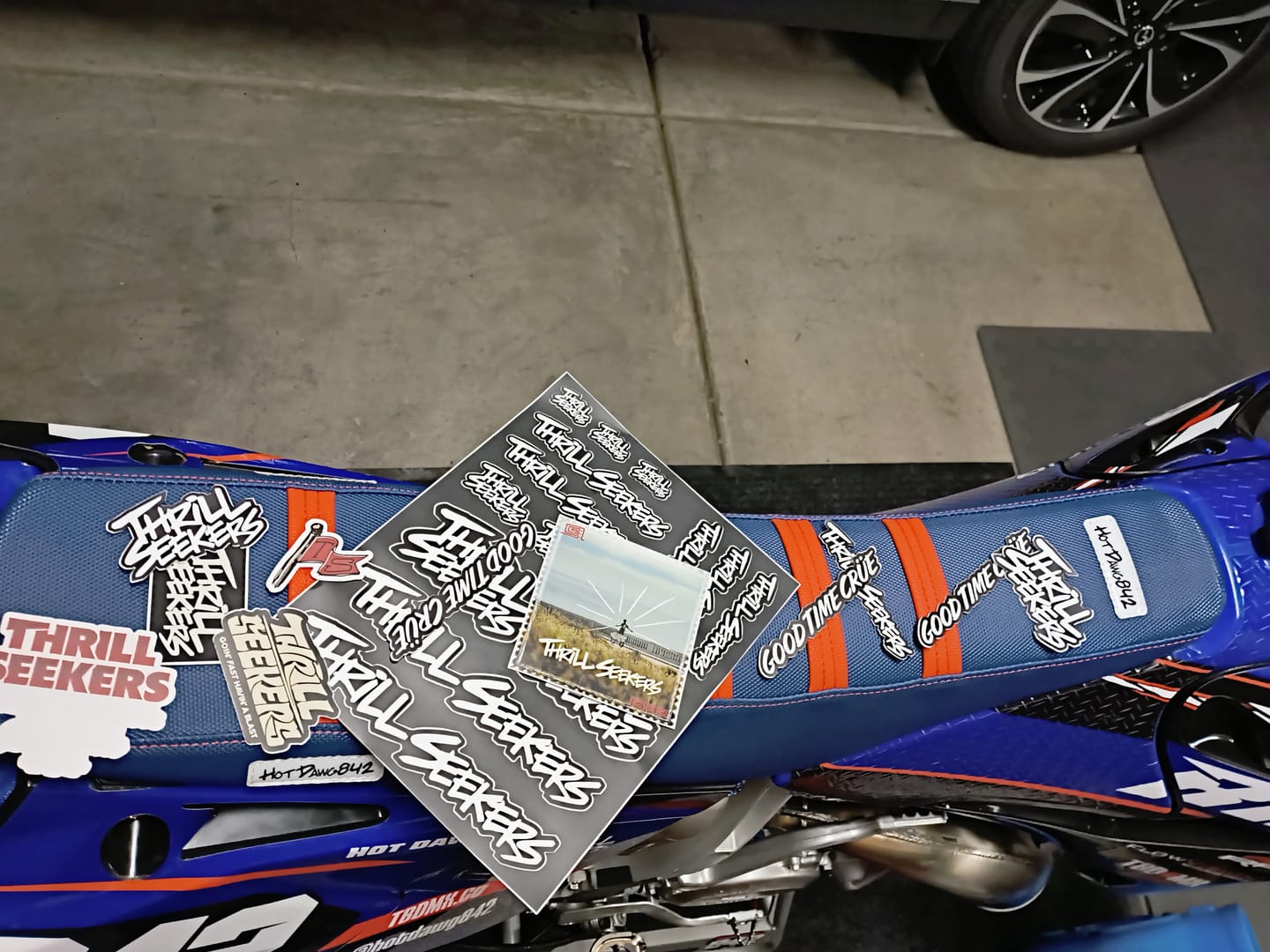 Customer photo review of Custom Bar Pad Cover