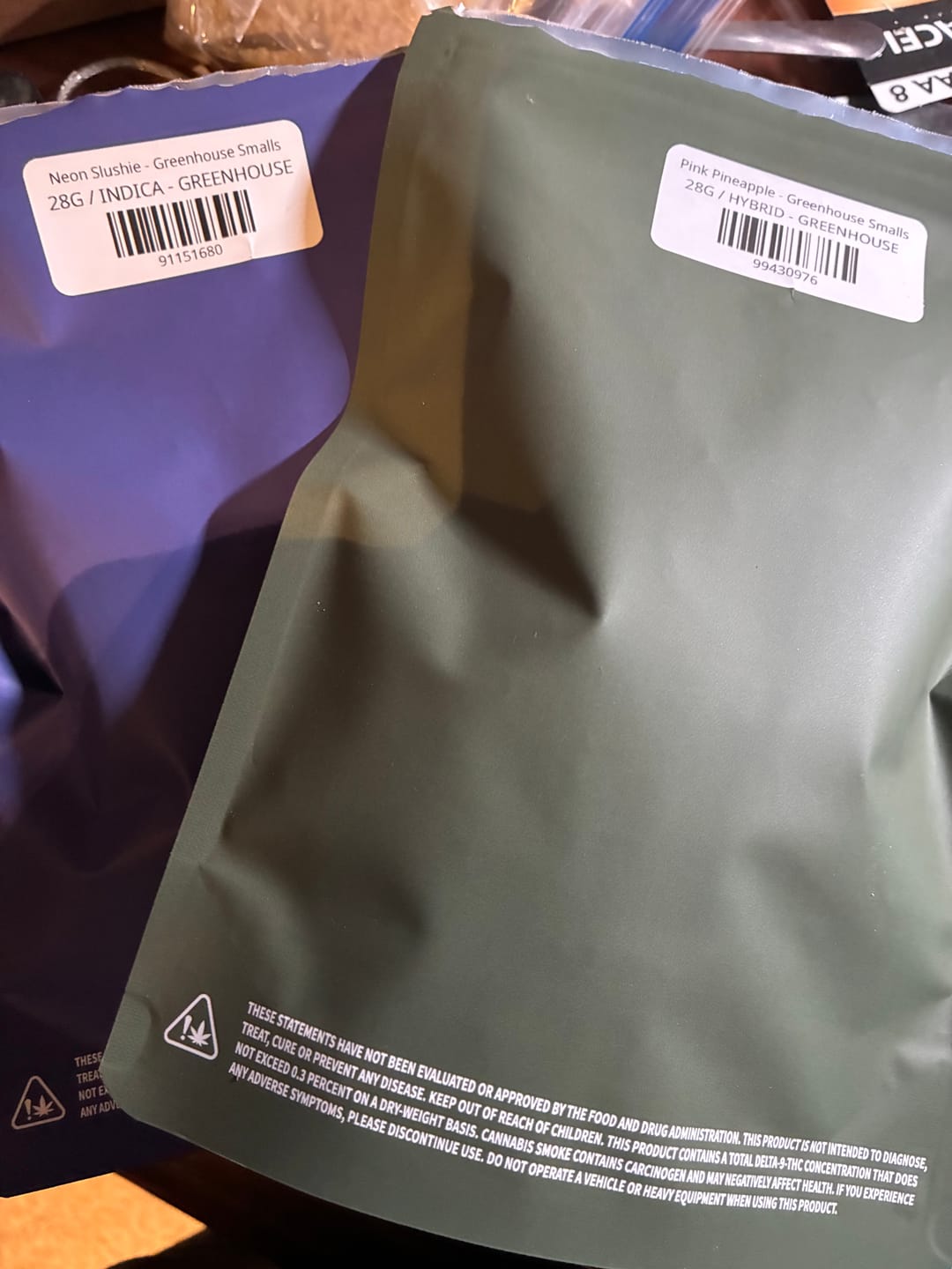 Customer photo review of Neon Slushie - Greenhouse Smalls