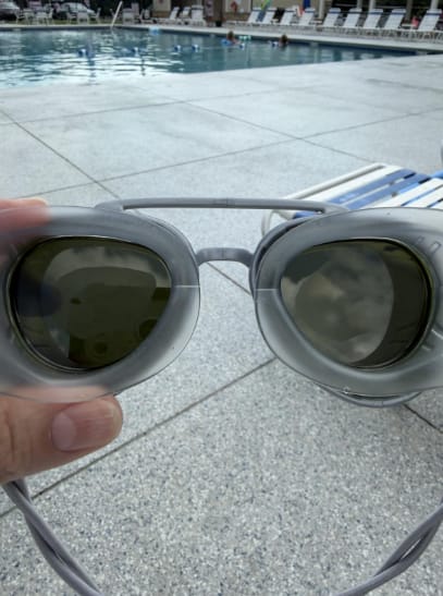 Customer photo review of The Premium Retro Sun Goggles