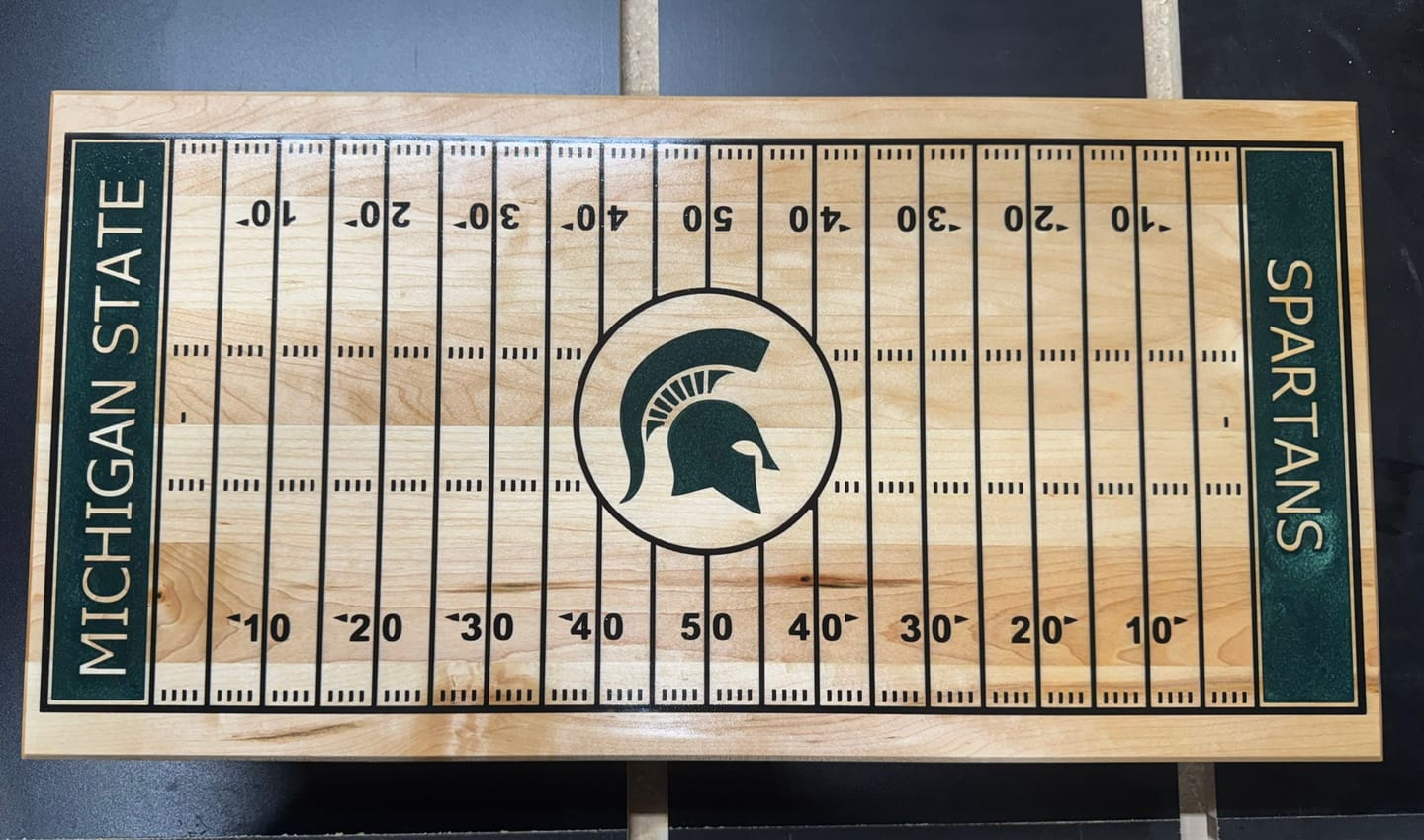 Customer photo review of Game Day Board CNC Kit