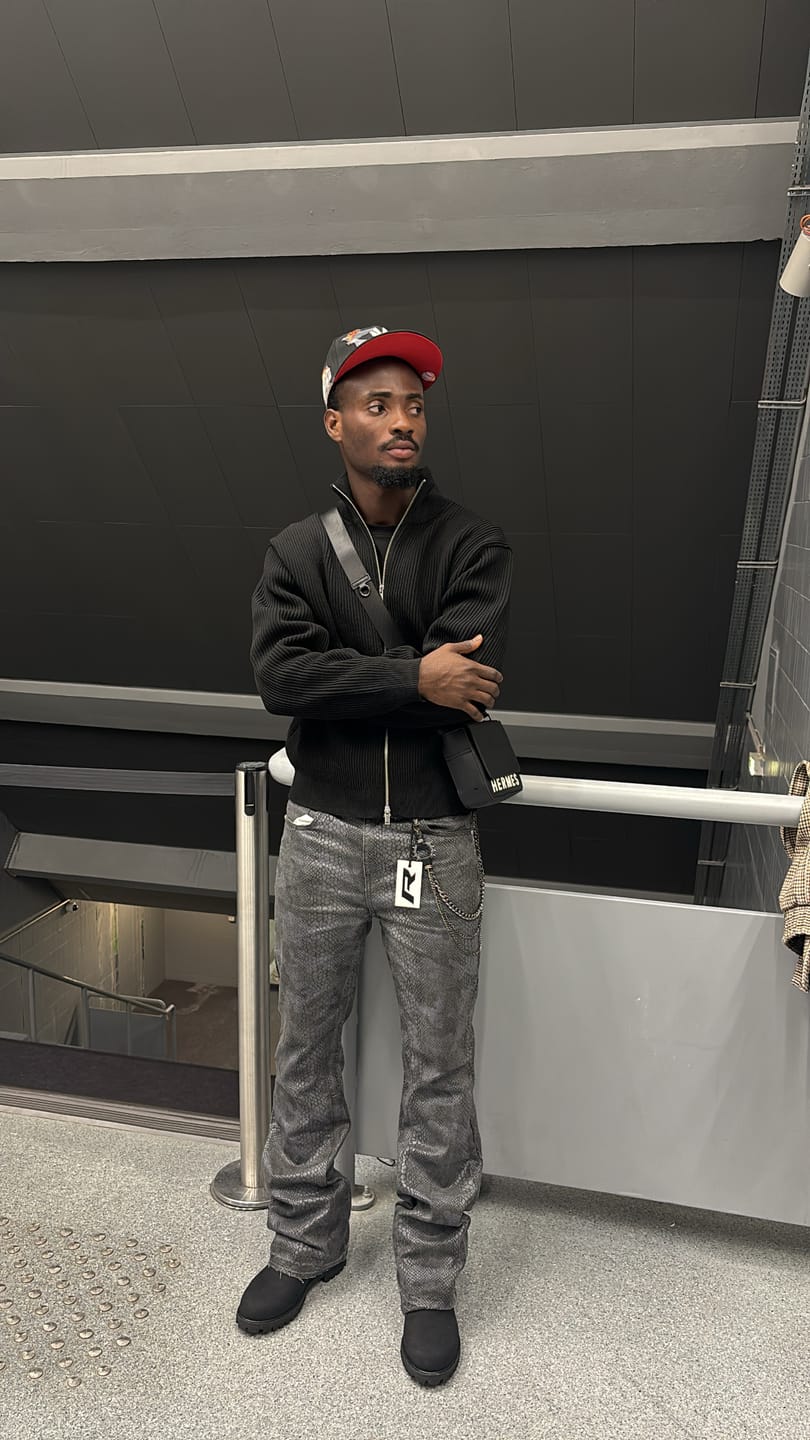 Customer photo review of Python Camo Denim - Black