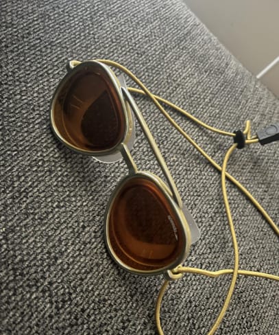 Customer photo review of The Premium Retro Sun Goggles