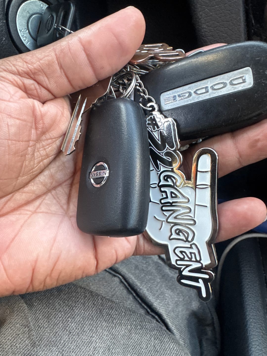 Customer photo review of SHOCKER METAL KEYCHAIN