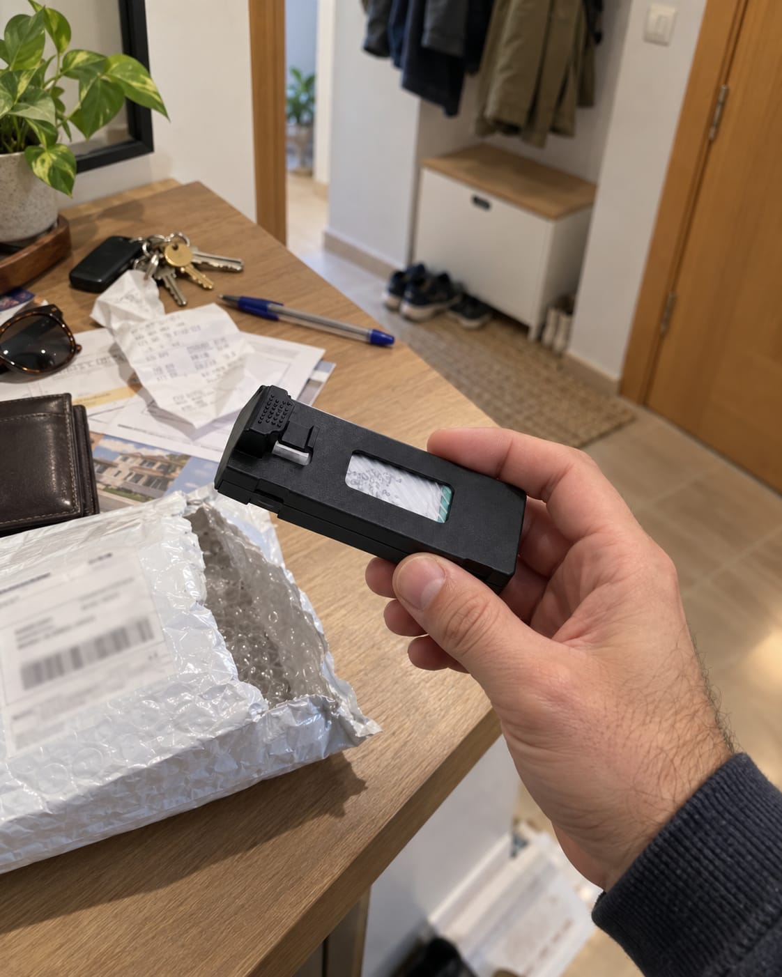Customer photo review of Batería Extra para Dron (1 ud.)