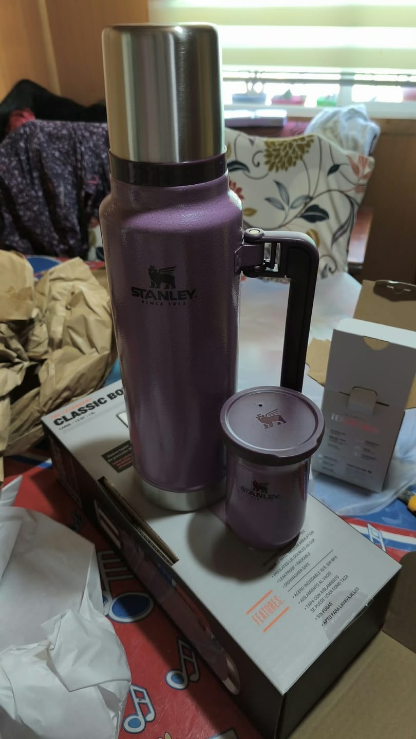 Customer photo review of Termo Classic Lilac | 1.4 lt