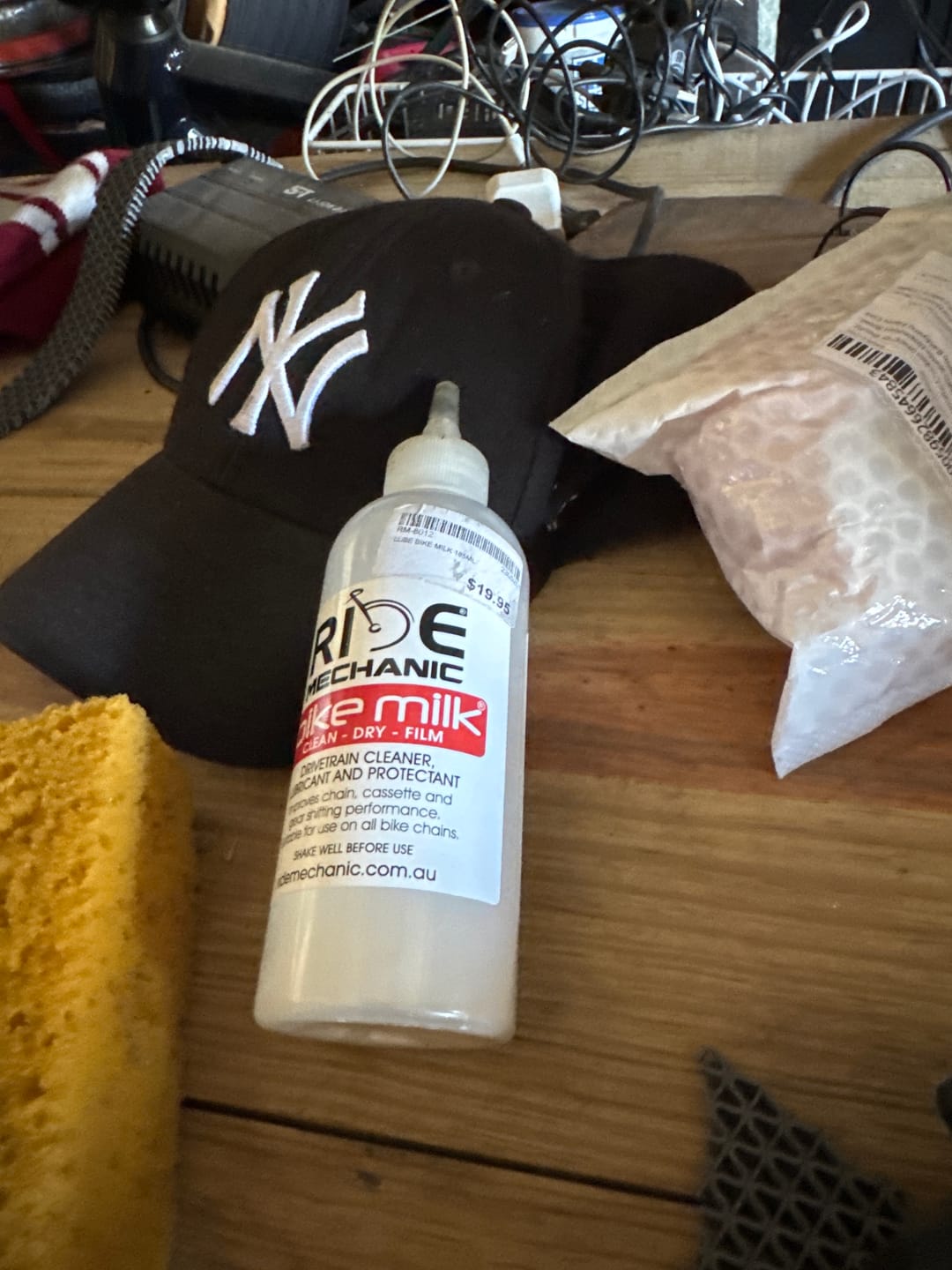 Customer photo review of RIDE Mechanic Bike Milk 185ml