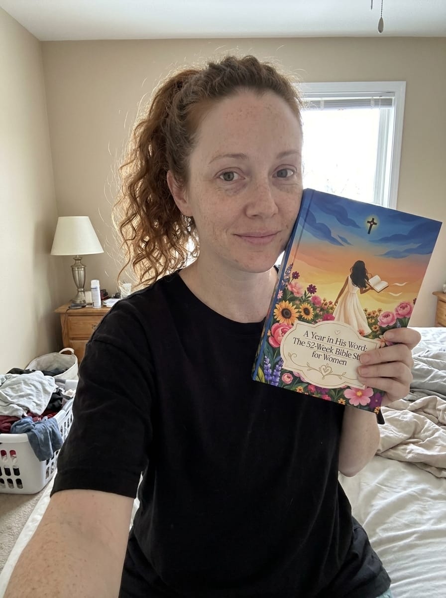 Customer photo review of A Year In His Word: A 52-Week Bible Study For Women