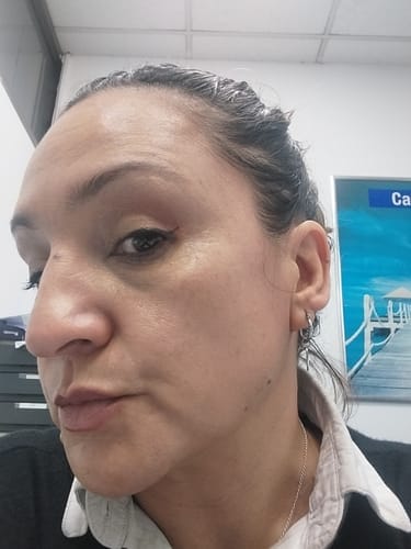 Customer photo review of Base de maquillaje coreana adaptativa