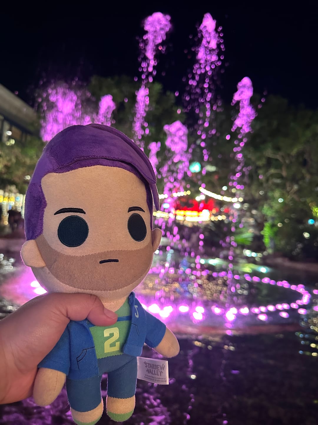 Customer photo review of Stardew Valley - Shane Collector's Plush