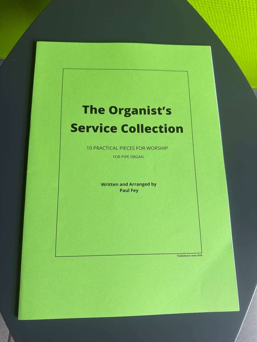 Customer photo review of The Organist's Service Collection