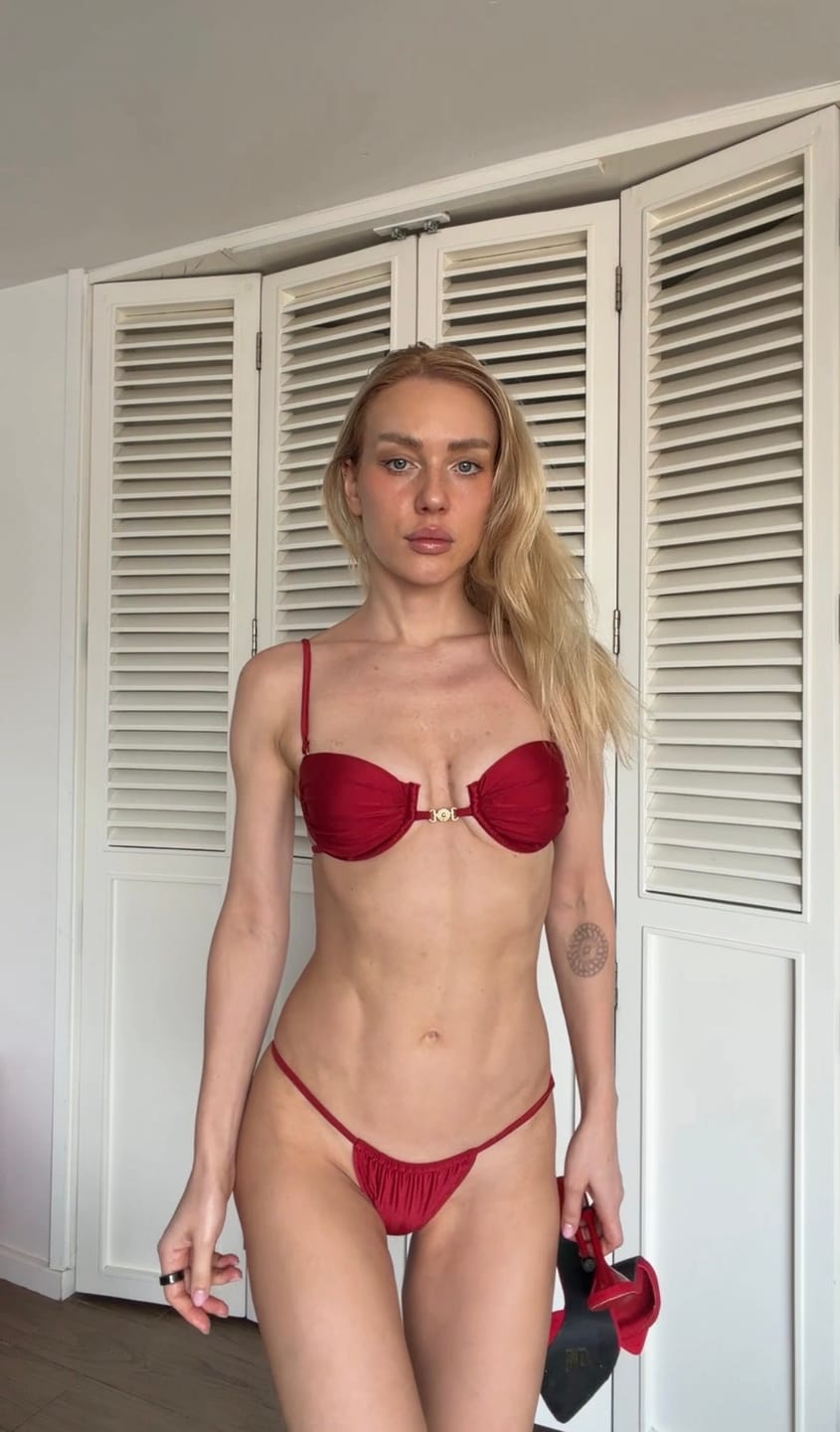 Customer photo review of Set Fuego del Mar - Bikini completo