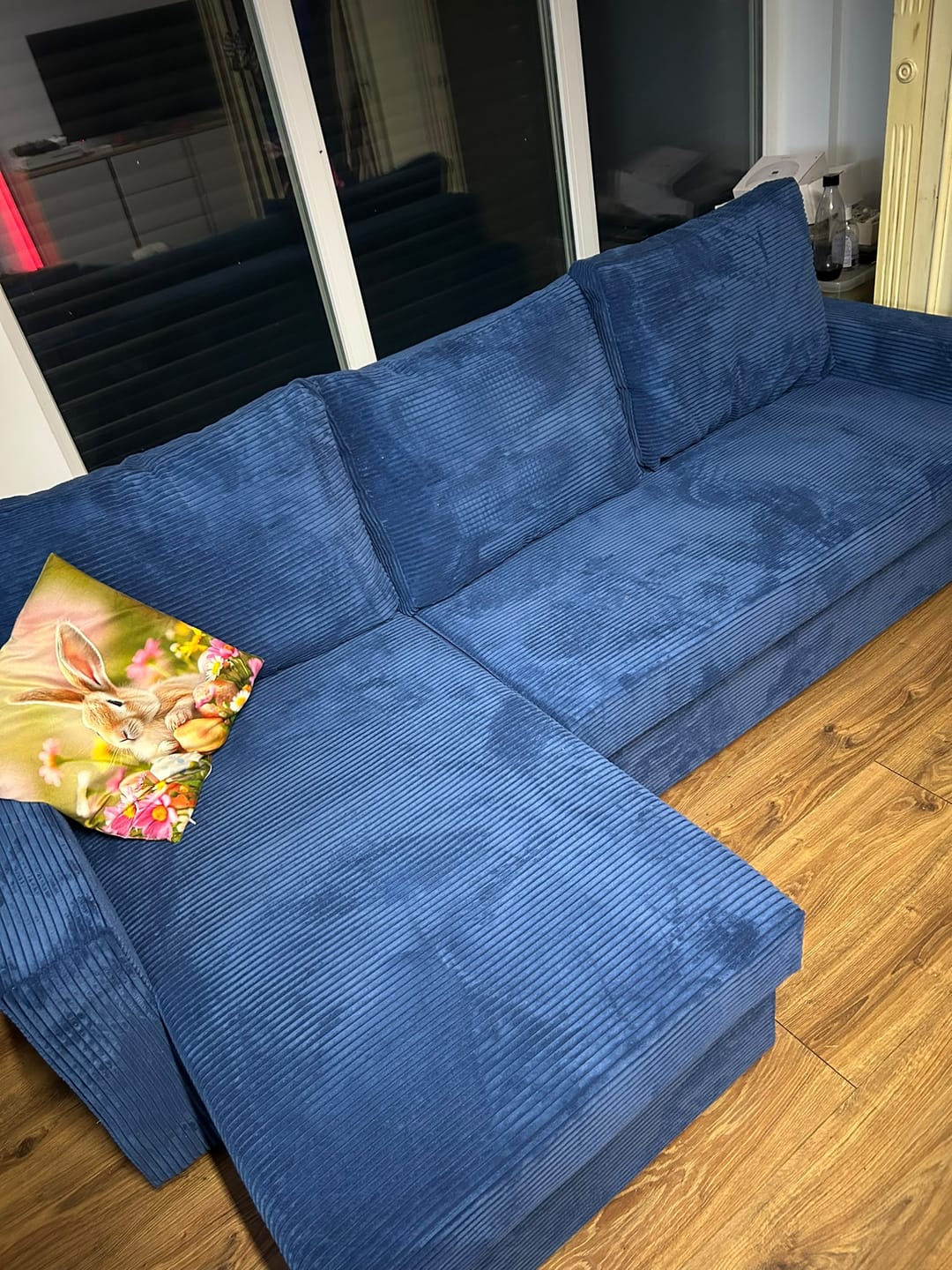 Customer photo review of Narożnik NEO BP sztruks
