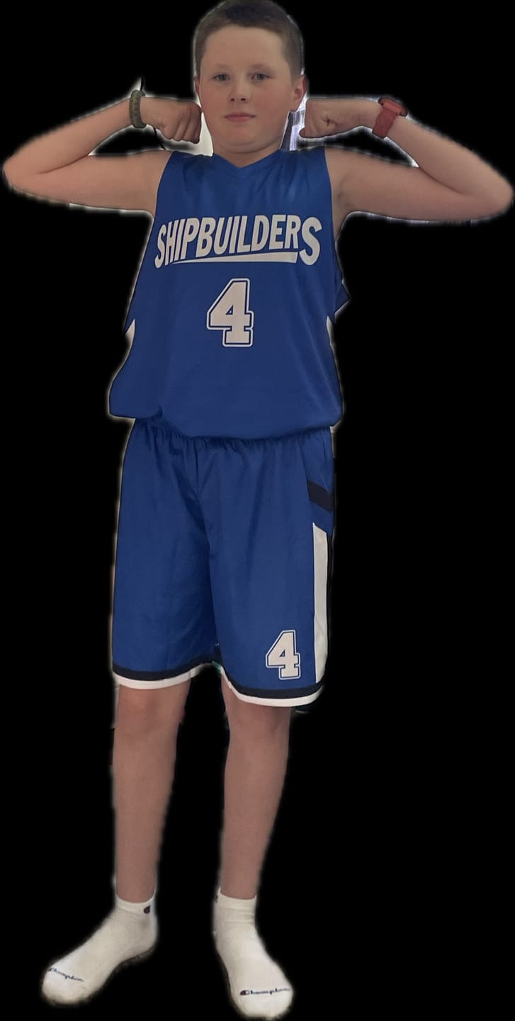 Customer photo review of Custom Royal White Double Side Sets Design Sportswear Basketball Jersey