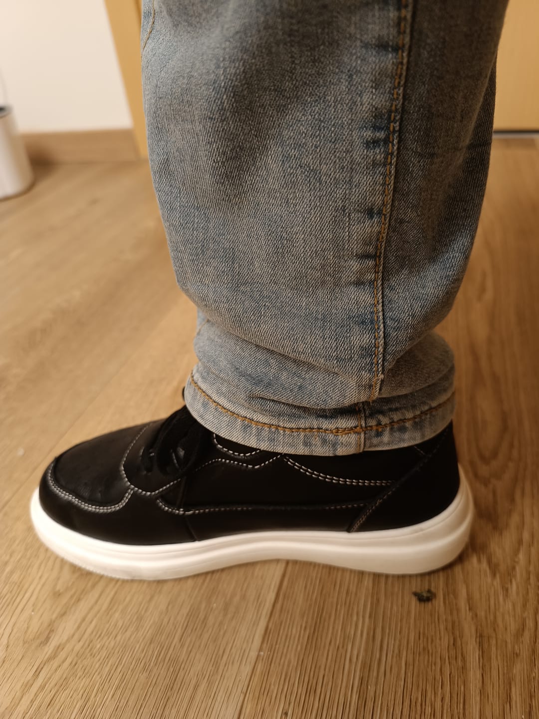 Customer photo review of ELEVATESHOES BLACK CLASSY