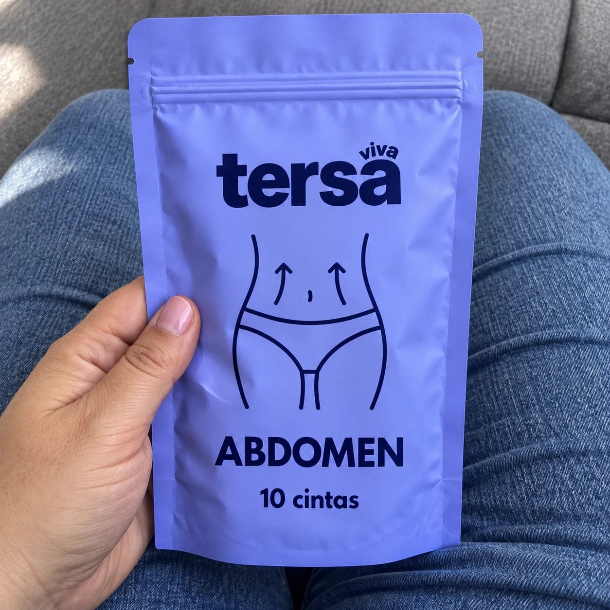 Customer photo review of Tersaviva · Cintas lifting para el abdomen (10 cintas)