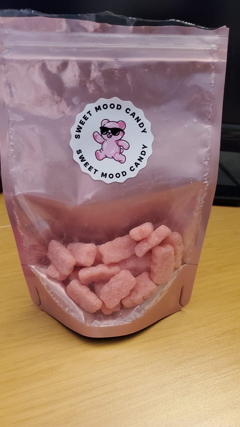 Customer photo review of Just Enough - Sour Watermelon Gummy Bears