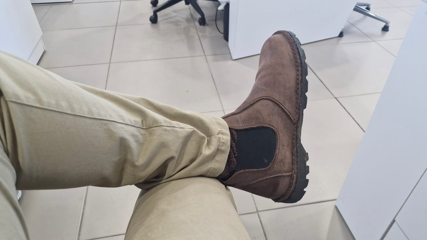 Customer photo review of Chelsea Vellies
