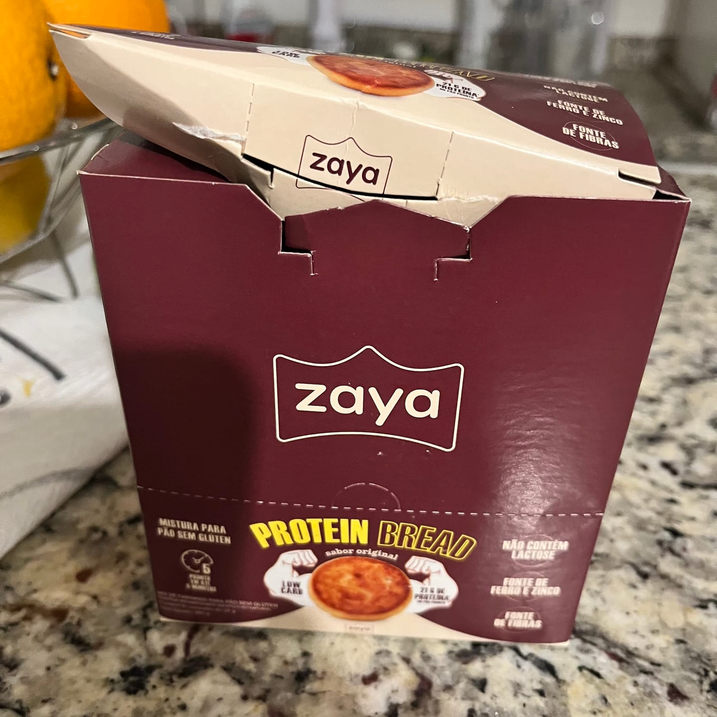 Customer photo review of Zaytas Protein Pizza 35g
