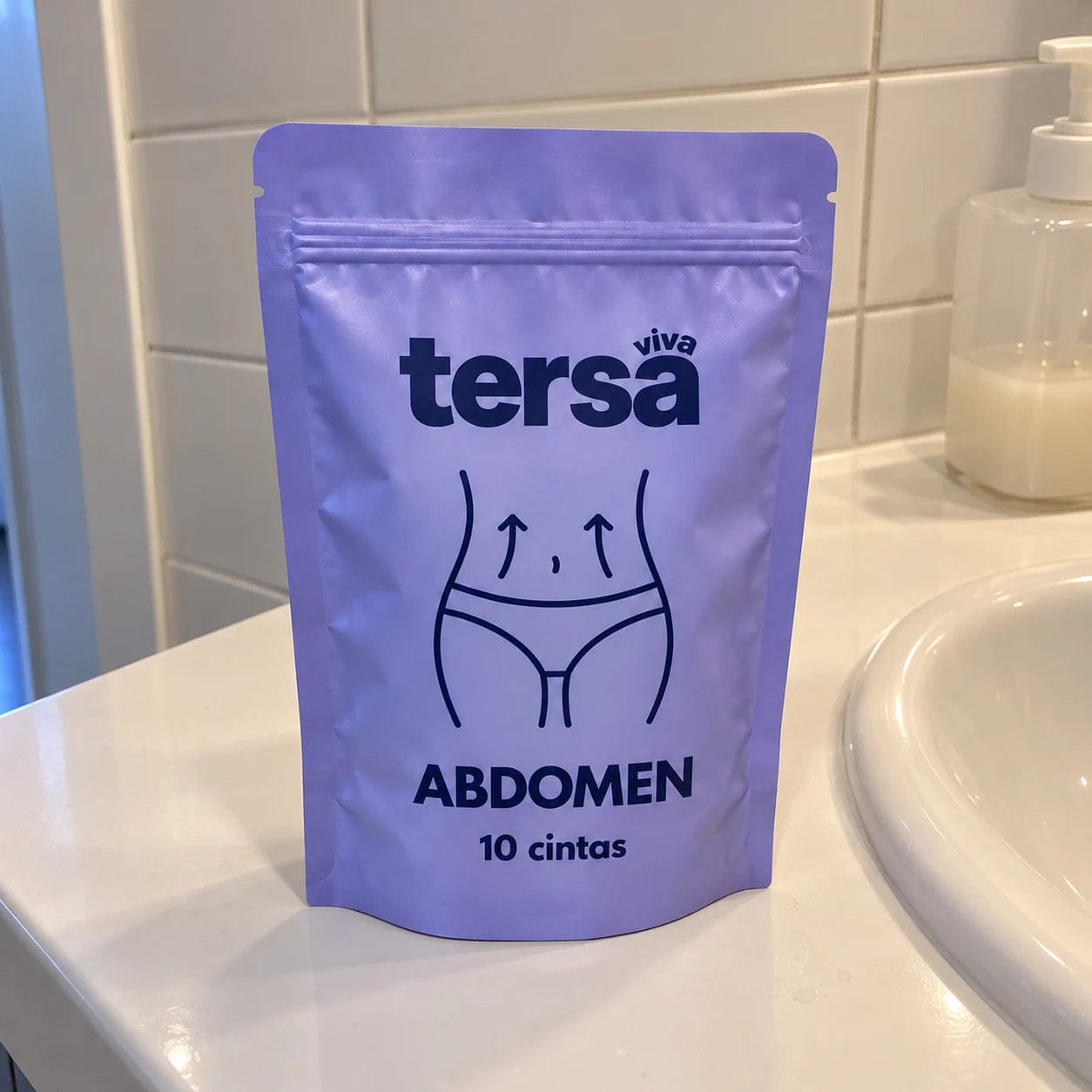 Customer photo review of Tersaviva · Cintas lifting para el abdomen (10 cintas)