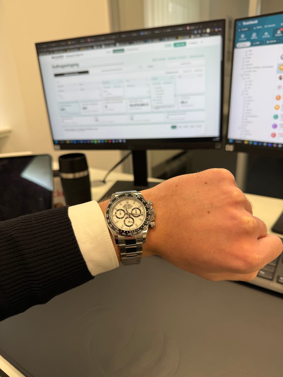 Customer photo review of Rolex Daytona Panda 126500LN - Full-Set - 2024
