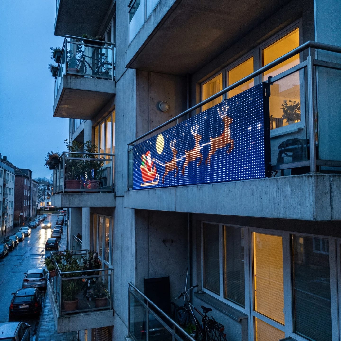 Customer photo review of Lichtzauber™ LED-Vorhang