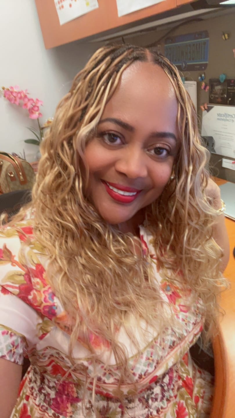 Customer photo review of #27/30/613 Mix Color Blend Body Wave Human Crochet Hair