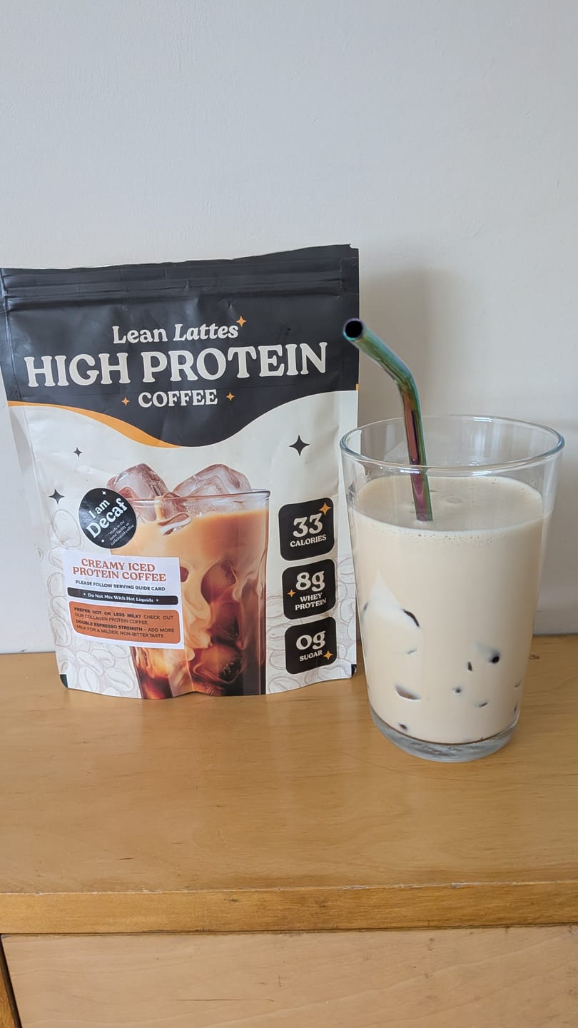 Customer photo review of High-Protein Lean Coffee