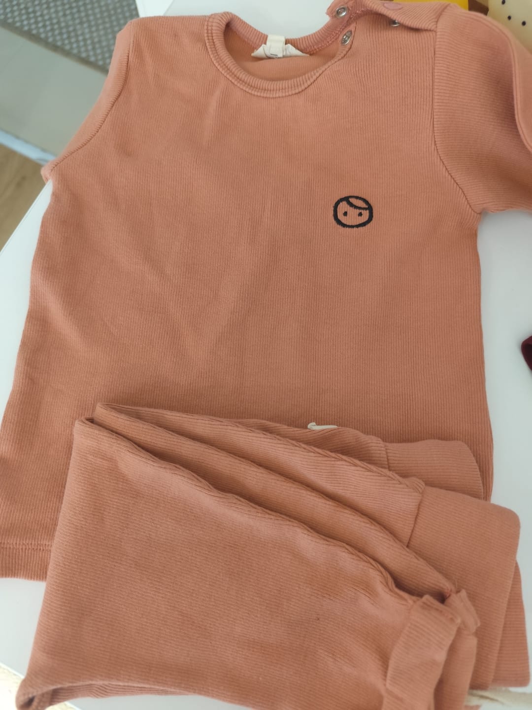 Customer photo review of Kaşkorse Takım Bebek Pembe Organik Pamuk