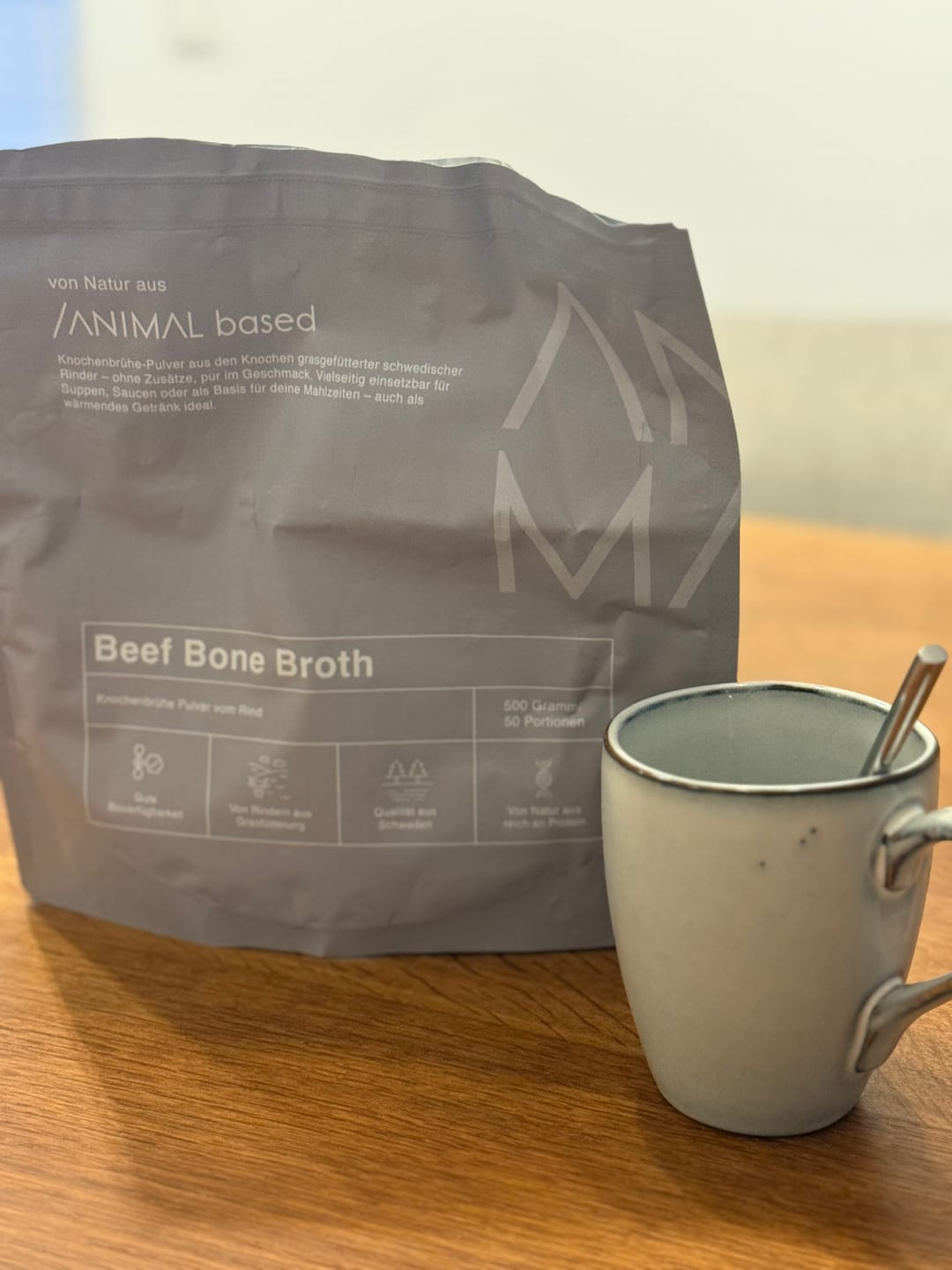 Customer photo review of Knochenbrühe Pulver 500g