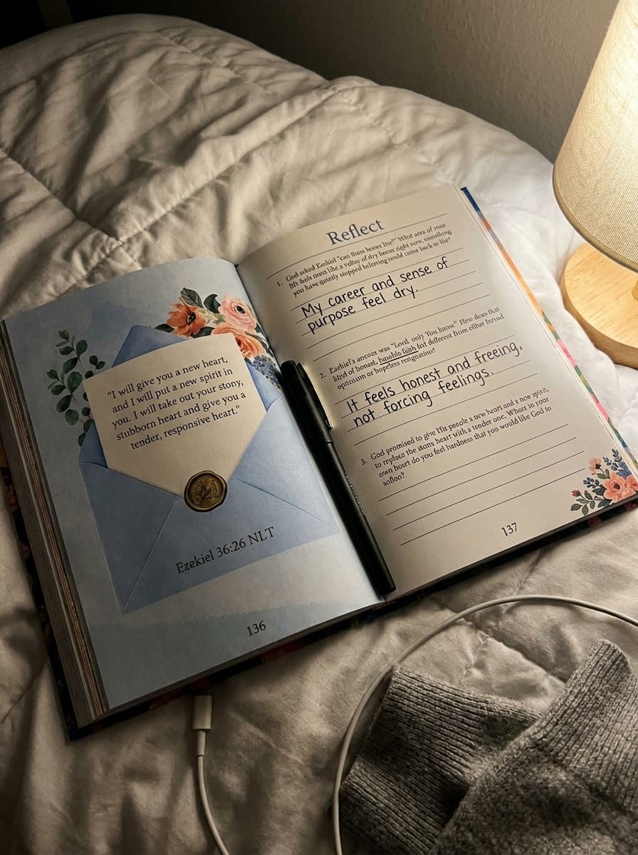 Customer photo review of A Year In His Word: A 52-Week Bible Study For Women
