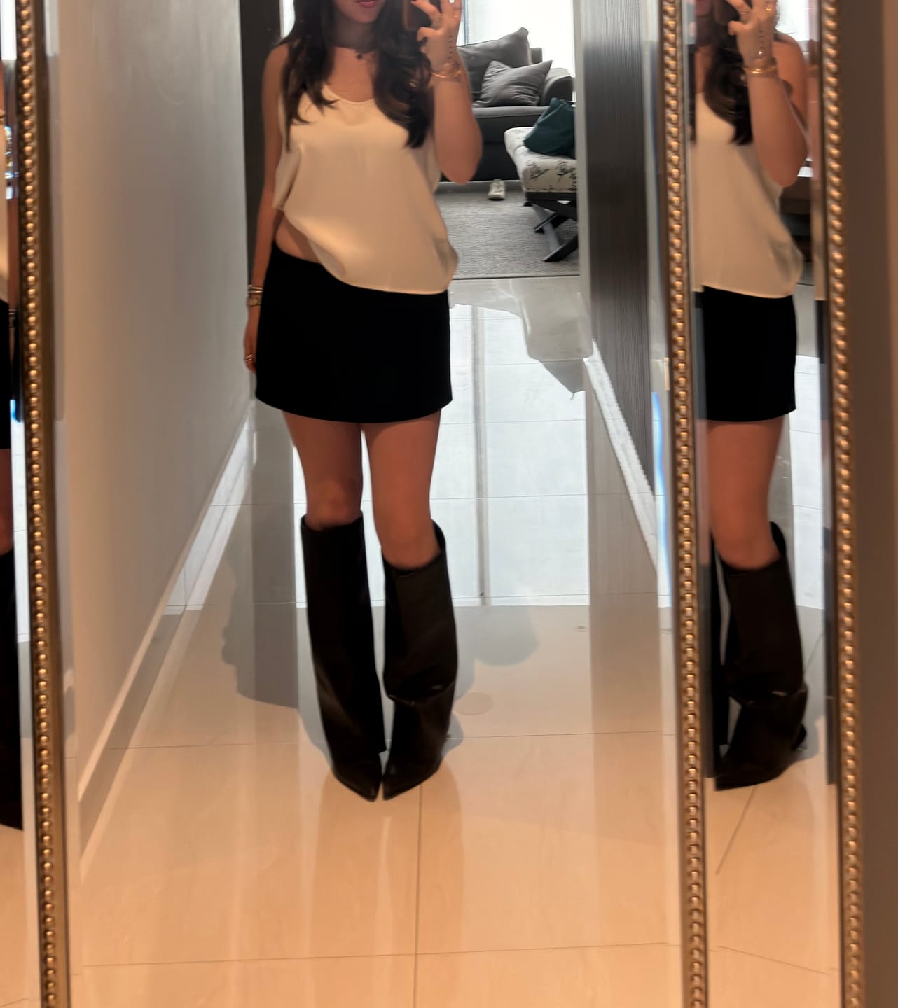Customer photo review of Satin Tank