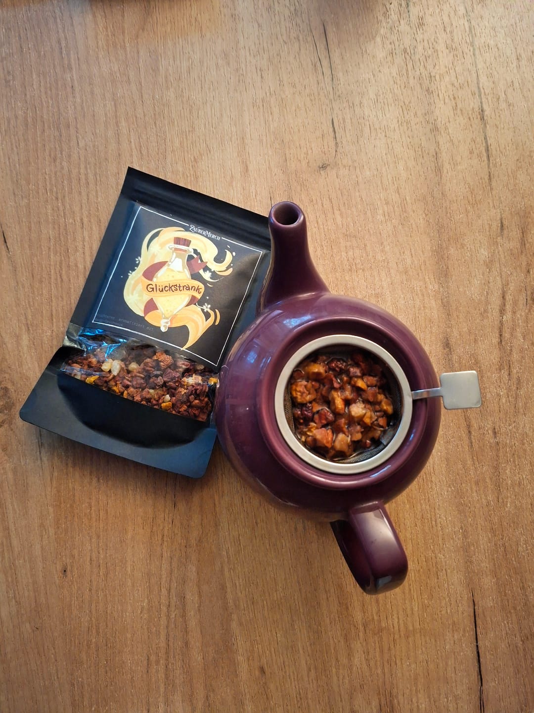 Customer photo review of Glückstrank - Zaubertrank Teemischung 80g