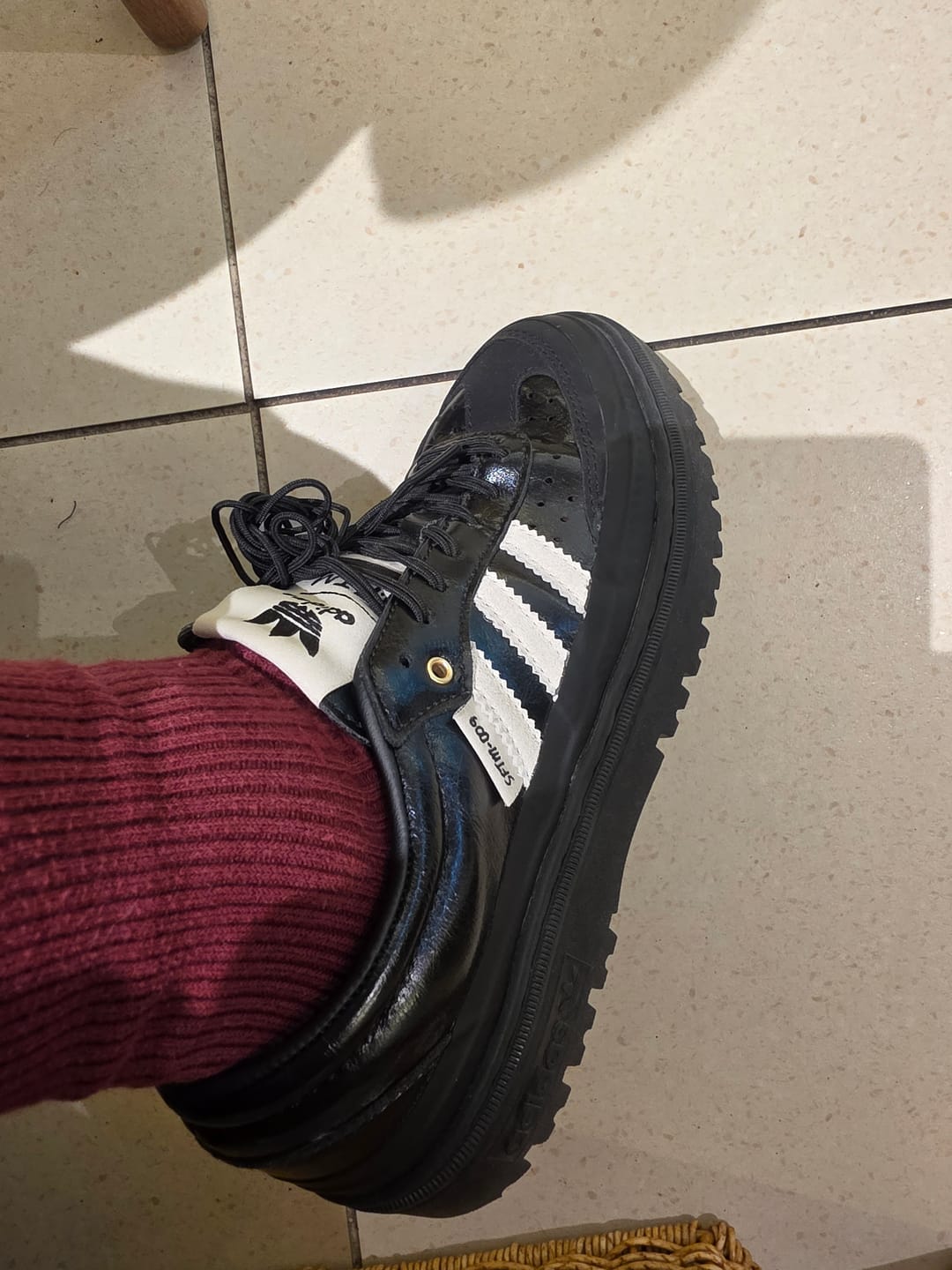 Customer photo review of SFTM x adidas Samba LX Freizeit 'Core Black' KI4761