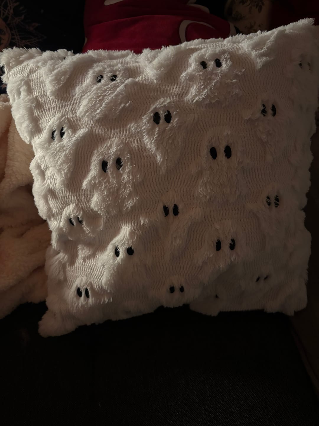 Customer photo review of Halloween Geister Kissen - kuschlig weiß